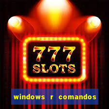 windows r comandos para limpar